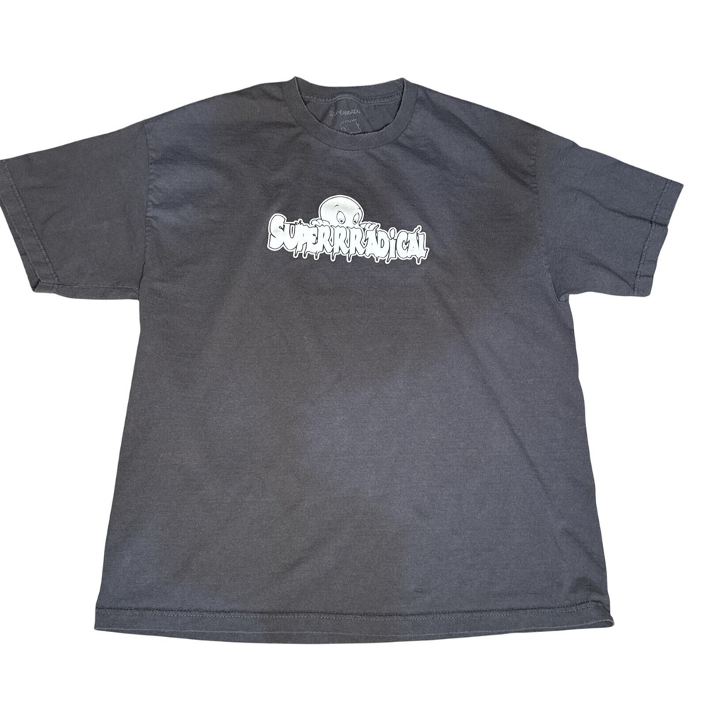 Superrradical Casper Graphic T-Shirt Mens XL‎ Black Streetwear Tee